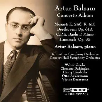 CD Arthur Balsam: Concerto Album