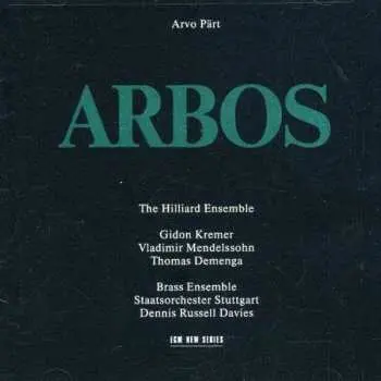 CD Arvo Pärt: Arbos