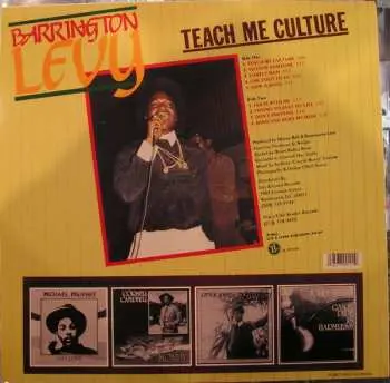 LP Barrington Levy: Teach Me Culture