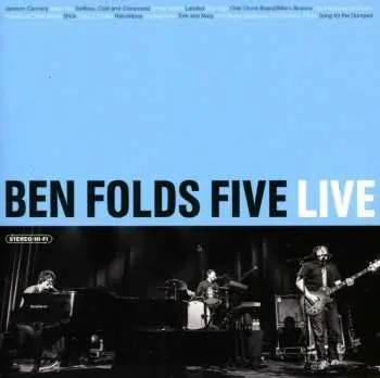 CD Ben Folds Five: Ben Folds Five Live