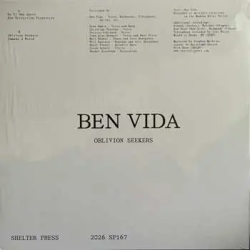 LP Ben Vida: Oblivion Seekers
