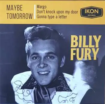 EP Billy Fury: Maybe Tomorrow CLR