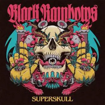 2LP Black Rainbows: Superskull (3 Color Striped Vinyl)