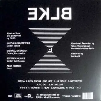 LP Blke: BLKE CLR | LTD