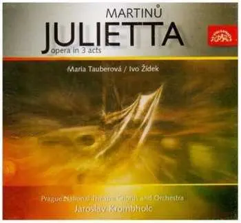 2CD/Box Set Bohuslav Martinů: Julietta (Opera In 3 Acts)