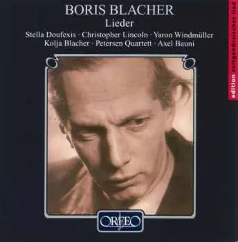 CD Boris Blacher: Lieder