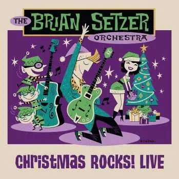 DVD/Blu-ray Brian Setzer Orchestra: Christmas Rocks! Live