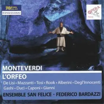 2CD Claudio Monteverdi: L'orfeo