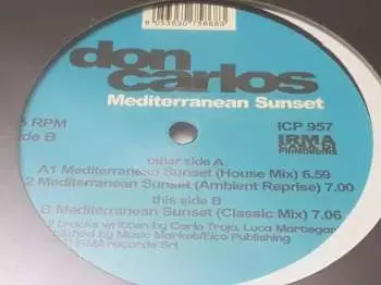 LP Don Carlos: Mediterranean Sunset