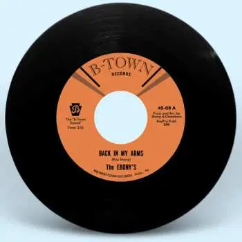 SP Ebonys: Back In My Arms B/w I Can't Help But Love You