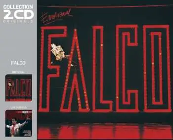 2CD Falco: 2 In 1: Emotional / Live Forever