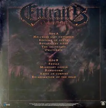 LP Entrails: Obliteration CLR
