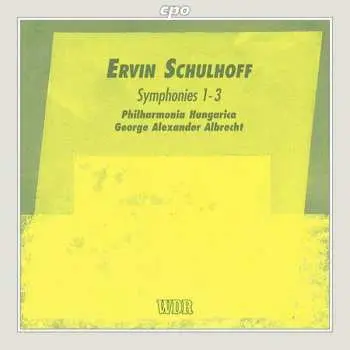 CD Erwin Schulhoff: Symphonies 1 - 3
