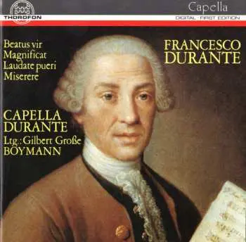 CD Francesco Durante: Chorwerke