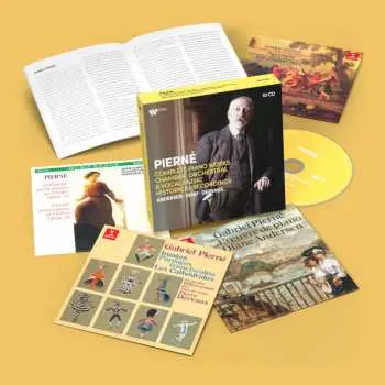 10CD Gabriel Pierné: Werke (orchesterwerke, Kammermusik, Vokalwerke, Sämtliche Klavierwerke)