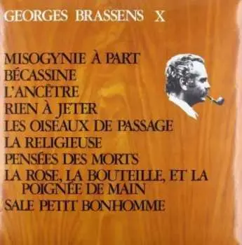 LP Georges Brassens: X