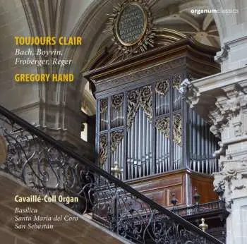 CD Gregory Hand: Toujours Clair