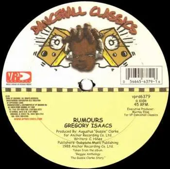 LP Gregory Isaacs: Rumours