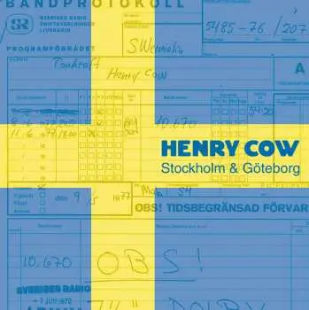 2LP Henry Cow: Stockholm & Göteborg