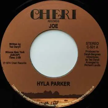 SP Hyla Parker: Joe/Quiet Tunes