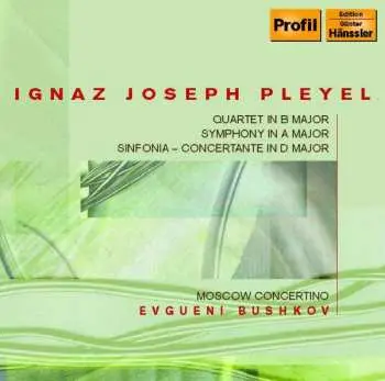 CD Ignaz Pleyel: Symphonie In A