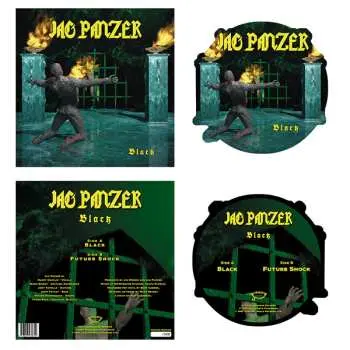 LP Jag Panzer: Black (shaped Pic Disc)