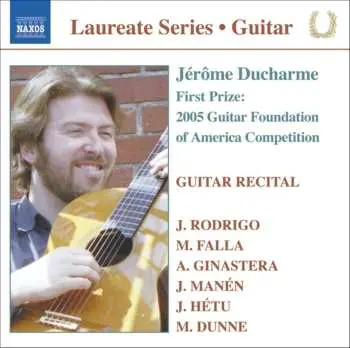 CD Jérôme Ducharme: Guitar Recital