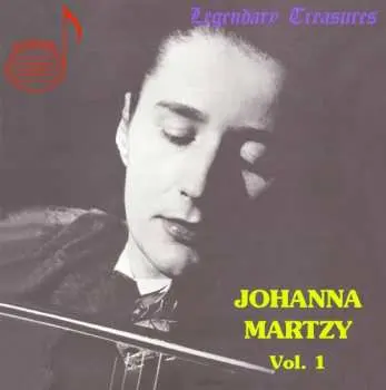 CD Johanna Martzy: Vol. 1