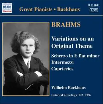 CD Johannes Brahms: Klavierwerke