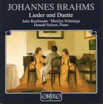 CD Johannes Brahms: Lieder