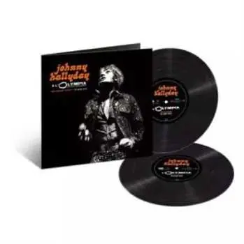 2LP Johnny Hallyday: Johnny Hallyday A L'Olympia Bruno Coquatrix 20 juin 1973 LTD