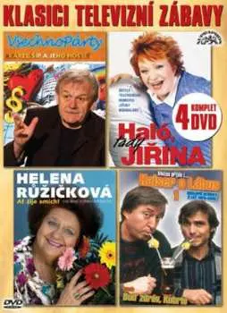 Klasici televizní zábavy (4 DVD)