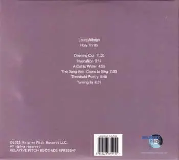 CD Laura Altman: Holy Trinity LTD