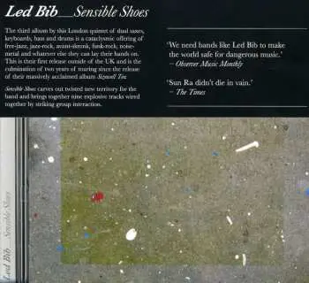 CD Led Bib: Sensible Shoes