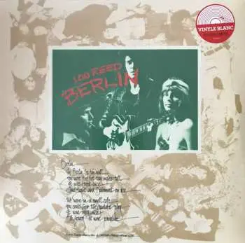 LP Lou Reed: Berlin CLR | LTD