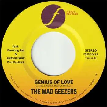 SP Mad Geezers: Genius Of Love / Genius Of Dub