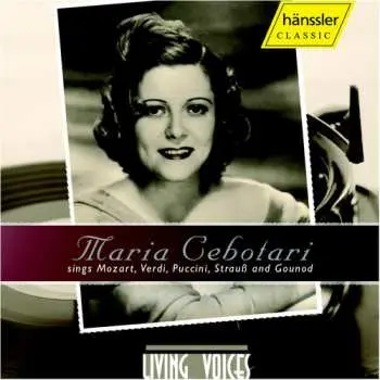 CD Maria Cebotari: Living Voices 2