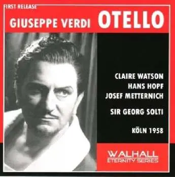 2CD Mario del Monaco: Otello - Metropolitan Opera Historic Broadcast Recording March 8, 1958