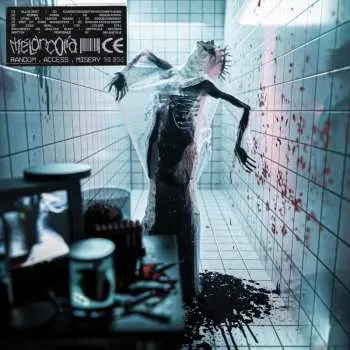 LP Mélancolia: Random.access.misery (turquoise Transparent Red Opaque Black Splatter Vinyl)