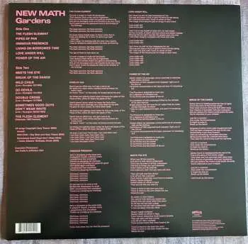 LP New Math: Gardens CLR | LTD