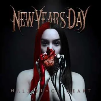 LP New Years Day: Half Black Heart CLR | LTD