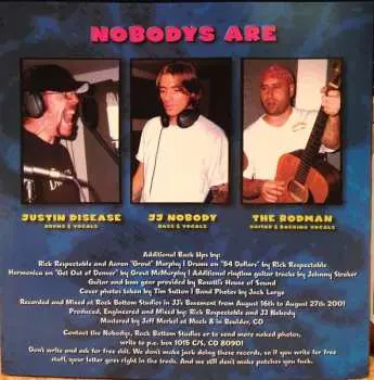 CD Nobodys: Less Hits More Tits