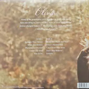 LP Olivia Newton-John: Stronger Than Before