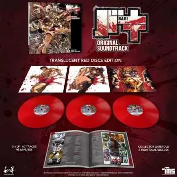 3LP O.S.T.: Baki (remastered Red Translucent Vinyl 3lp Gf.)
