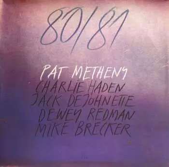 2CD Pat Metheny: 80/81