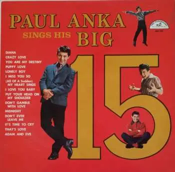 LP Paul Anka: Sings His Big 15