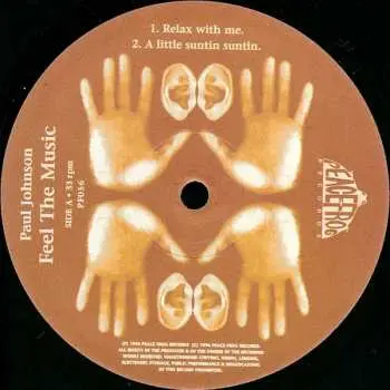 2LP Paul Johnson: Feel The Music