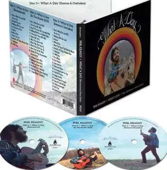 3CD Phil Keaggy: What A Day: 50th Anniversary Deluxe Edition DLX