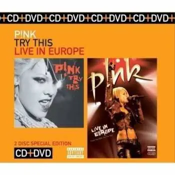 CD/DVD/Box Set P!NK: Try This / Live In Europe