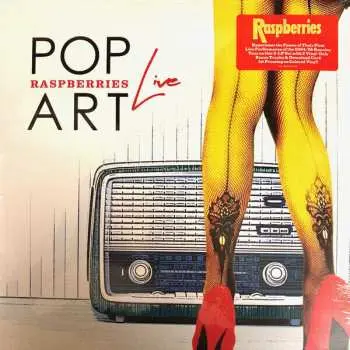3LP Raspberries: Pop Art Live CLR